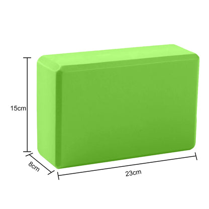 Cork Yoga Block Set EVA Gym Blocks Cork Foam Yoga Brick Exercise Stretch Body Shaping Wood Yoga Blocks Fitness Yoga Accessories