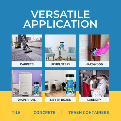 Carpet Deodorizing Powder Powerful Pet Smell Eliminator & Urine Odor Dust Remover Refresher for Home Carpet Cleaning Accessories