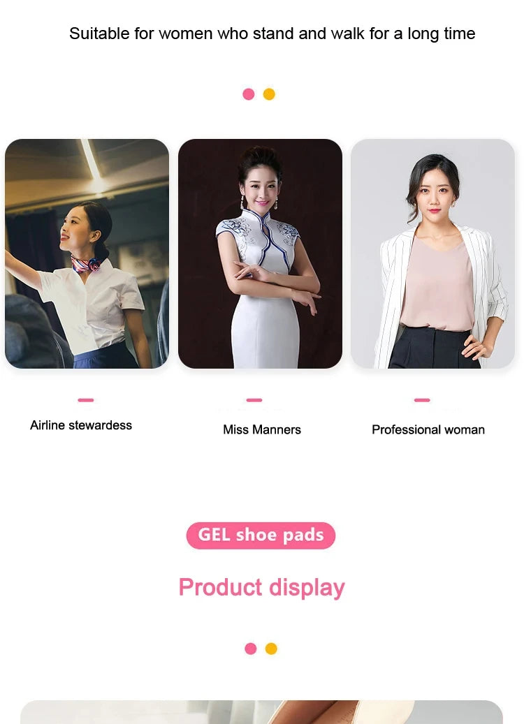 Half Insoles for Shoes Inserts Forefoot Pad Non-slip Sole Toe Plug Cushion Reduce Shoe Size Filler High Heels Pain Relief Pads