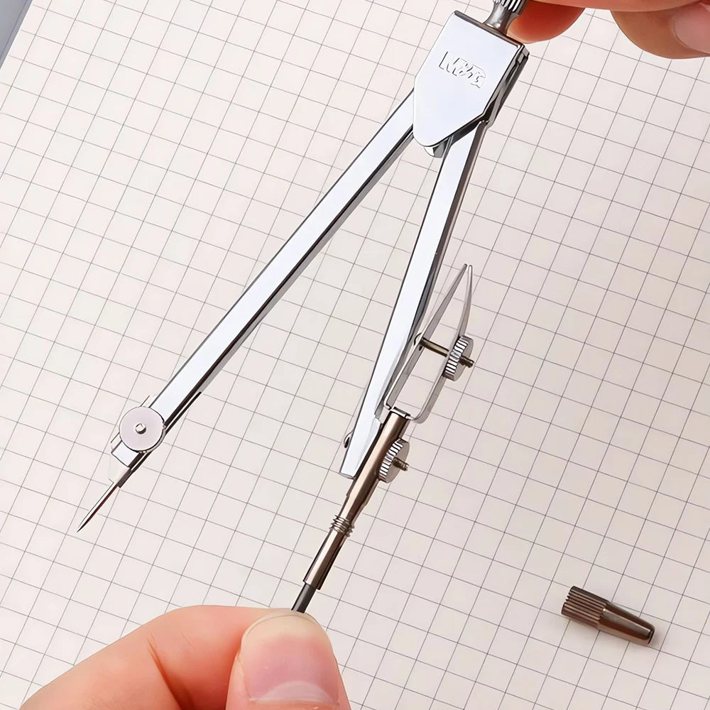 M&G Simple Compasses Set Student Drawing Compasses Exam Compasses Starting School Stationery for Student Exams
