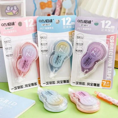 Mini White Correction Tape Multi-style Large Capacity Student Kawaii Error Correction Erasers Student School Stationery Supplies