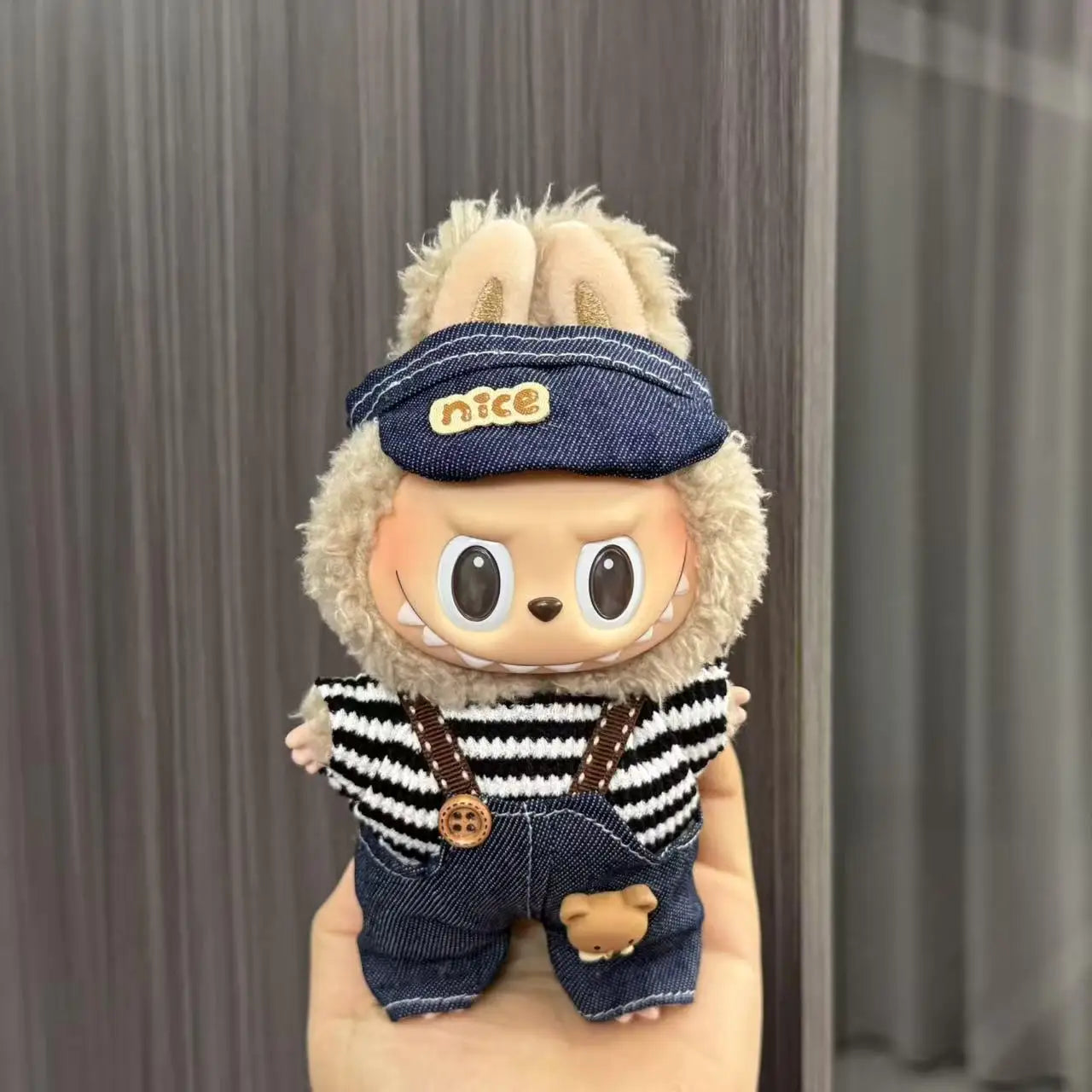 Labubu Doll Costume Set 15-17cm Cartoon Cute Dressing Up, Climbing Clothes Skirt Labubu Costume Accessories Replacement Props