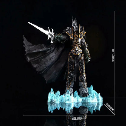 WOW Character FALL OF THE LICH KING ARTHAS ACTION FIGURE Model Toy 21CM