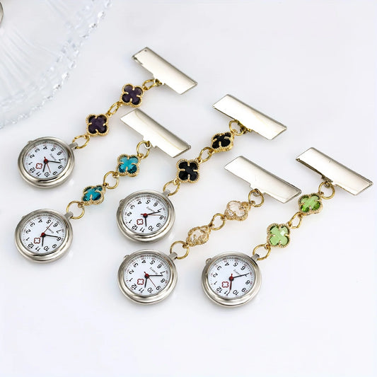 1pc new nurse watch chest watch fashionable and cute quartz pocket watch simple hanging watch simple hanging watch
