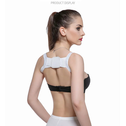 Invisible Back Posture Corrector Trainer Adjustable Shoulder Brace Straight Holder Clavicle Support for Men Women Adult Children