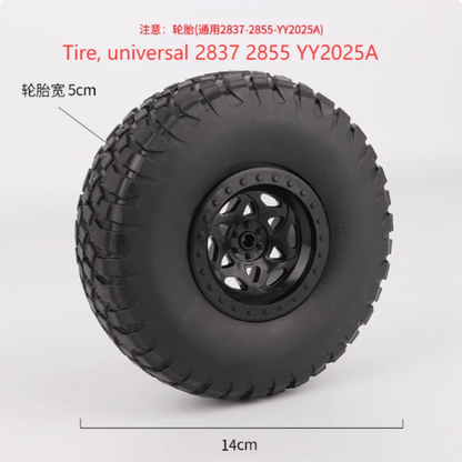 MZ 2837 2855 YY2025A RC Car spare parts Receiving board The central axis tire Steering gear Shock Absorbers charger Gearbox etc