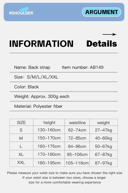 Black Posture Corrector Brace for Women Breathable Elastic Back Posture Correction Belt Adjustable Shoulder for Students