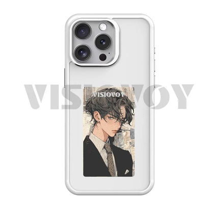 New Trendy Phone Cases That Supports DIY Photo Transfer Via NFC Phone Cases for IPhone 15 14 13 Pro Max Battery Free Phone Funda