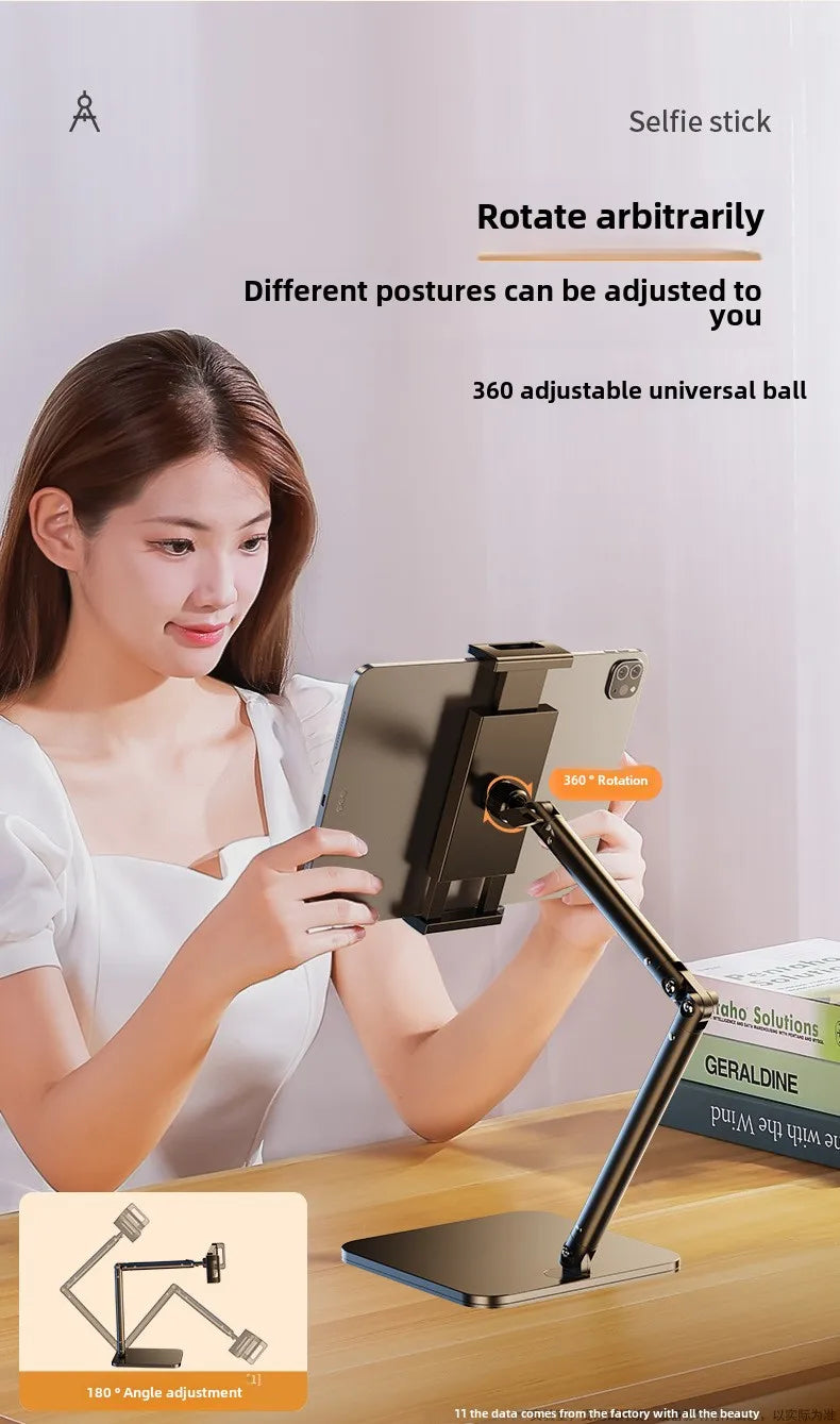 Tablet Stand For Ipad, Adjustable Tablet Holder, For Compatible 4-13in Ipad,surface, Kindle,tablets,portable Monitors And More