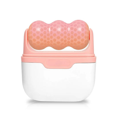 Double Head Ice Roller for Face Eye Puffiness Migraine Pain Relief Minor Injury Facial Cold Body Massage Roller Skin Beauty Tool