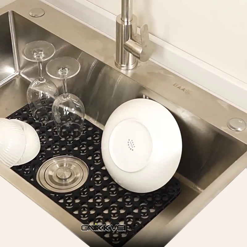 Sink Protectors for Kitchen Sink, Kitchen Sink Mats Silicone Sink Protector, Sink Mat Grid for Kitchen Bottom of Farmhouse