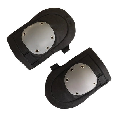 Practical Soft Work Knee Pads Protective Padding Black Professional Knee Pads Adjustable Straps Protective Knee Pads Hiking