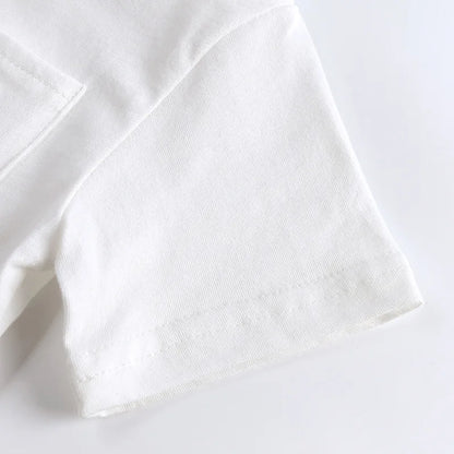 Baby Boys Clothes Infant White Long/Short Sleeve Shirt Lapel Bodysuits Detachable Bow Tie 0-24 Months Newborn Baby Blouses