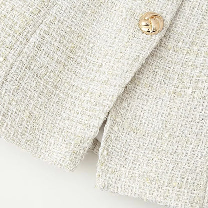 2025 New Women's Clothing European and American Style Fashion Design Sense Small Fragrant Style Decoration Texture Vest