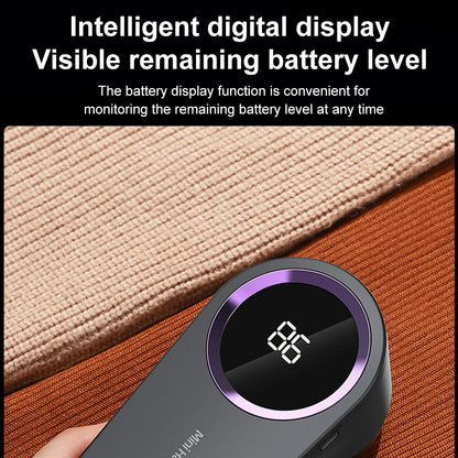 Electric Lint Remover Rechargeable Pellet Fabric Shaver LED Display Fluff Remover Portable Hair Balls Fuzz Removers For Clothe
