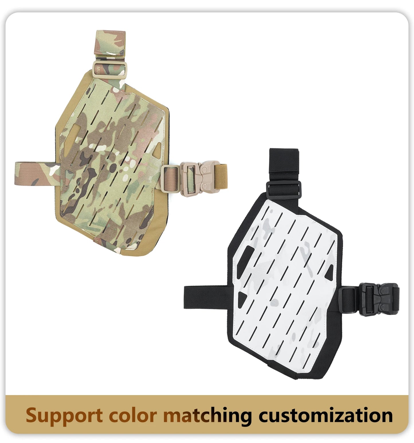 Tactical Leg Holster Magazine Pouch Hunting Airsoft Plate Carrier Molle Drop Platform Thigh Protector Glock Camping Outdoor Spor