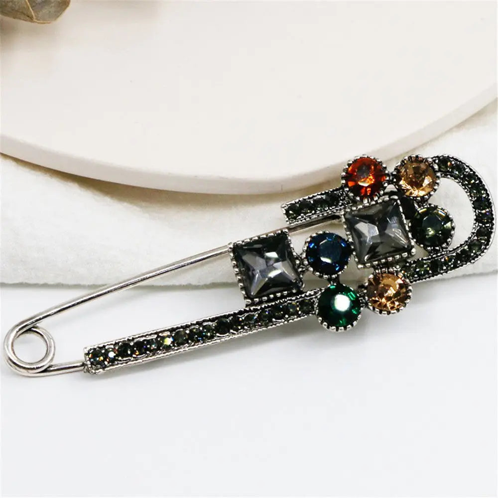 Fashion Clothing Accessories Sweater Brooch Rhinestone Pin Alloy For Women|Girls