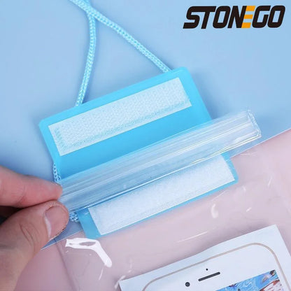 Transparent Mobile Phone Waterproof Bag Universal Mobile Phone Case for Swimming Diving Outdoor Mobile Phone Waterproof Pouch