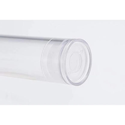 50PCS 5/10/15ML Clear Airless Lotion Spray Pump Bottles Empty Cream Vacuum Cosmetic Containers Travel for Foundations Serums