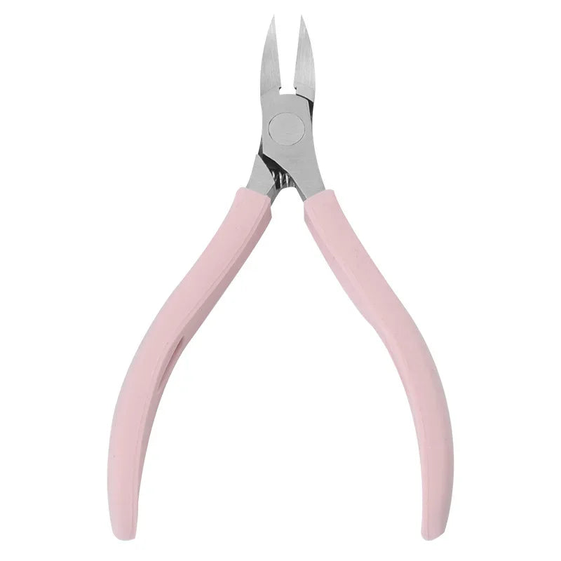 Stainless Steel Cuticle Nipper Professional Remover Scissors Finger Care Manicure Nail Clipper Dead Skin Tools Gold and Sliver