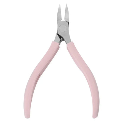 Stainless Steel Cuticle Nipper Professional Remover Scissors Finger Care Manicure Nail Clipper Dead Skin Tools Gold and Sliver