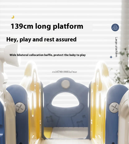 Children's Slide Outdoor Indoor Domestic Baby Sports Three-in-one Slide Swing Family Multifunction Amusement Park Toys Slide