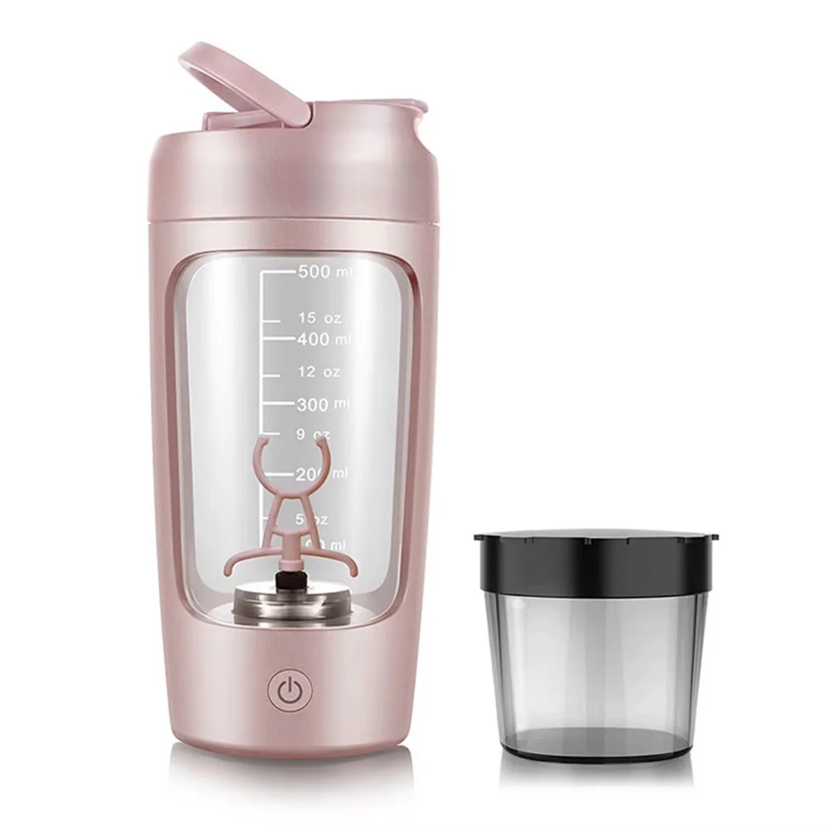 AA81-Electric Protein Shaker Bottle Portable 1200Mah Rechargeable Blender Cup Automatic Self Stirring Mug Mixing Cups
