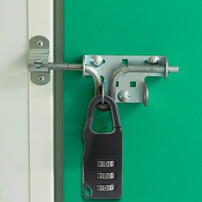 3 Digit Number Combination Pad Lock Padlock Outdoor Waterproof Lock Suitcase Luggage Security Coded Lock Zinc Alloy Code Lock