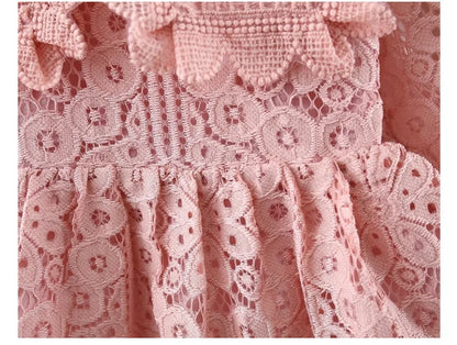Spring Autumn toddler Girl Babys Clothes infant Lace Dress costume for newborn Girl clothing 1st Birthday Princess Dresses dress