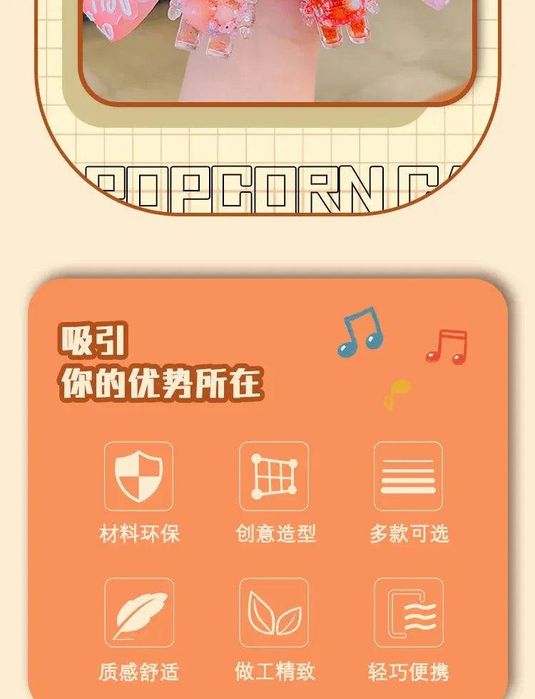 Cute Astronaut Keychain Space Capsule Lava Lamp Oil Filling Bear Key Chain Gift Pendant for Couples Bag Charm Accessories