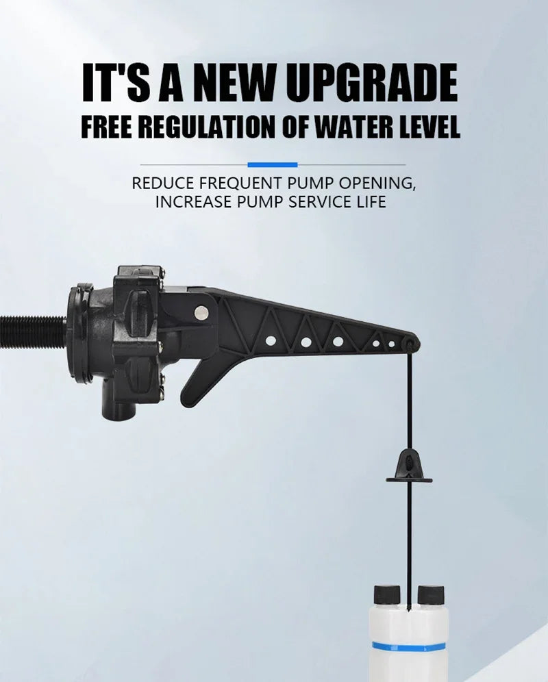 Water tower automatic water output and water stop high and low water level adjustment water pump float valve controller valve