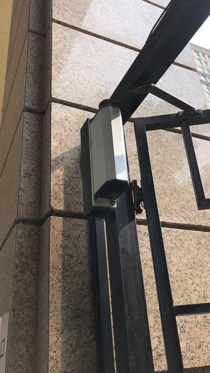 Popular Small Electric Swing Automatic Door Closer No Need Hand Side Mount Garage Door Opener For Home Courtyard Or Community