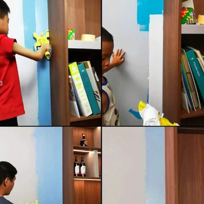 Multifunction Wall Paint Roller Set Professional Clean-cut  Edger Painting Rolling Brush for Wall Edge Painting Treatment Tool