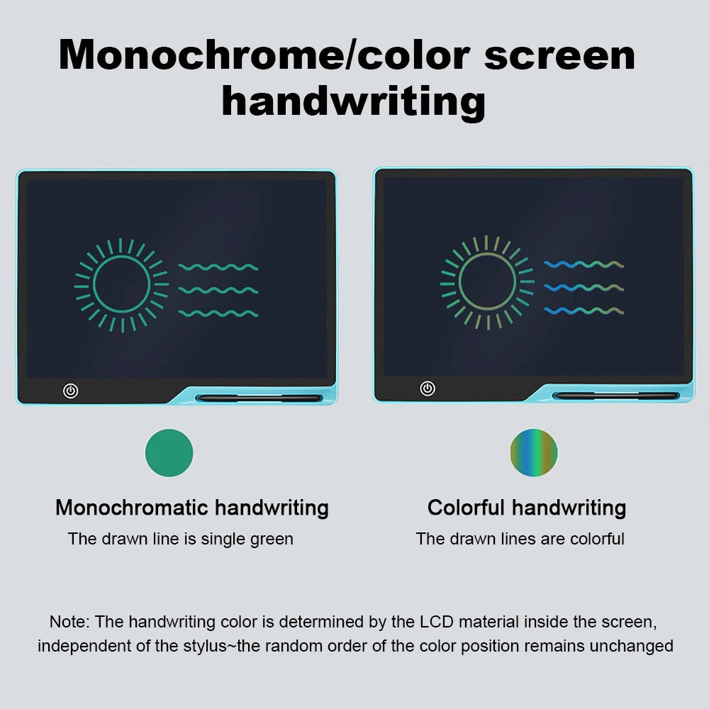16" / 20" Lcd Writing Tablet / Drawing Tablet / Drawing Board Smart Erasable Graphics Tablet Drawing Writing Pad  Children toys
