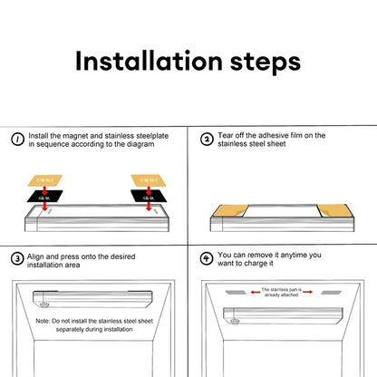 Smart Motion Sensor LED Night Light Rechargeable Human Body Infrared Sensing Cabinet Lamp for Kitchen Hallway Bath Room