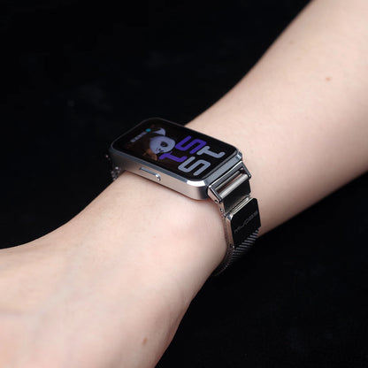 Metal Strap For Huawei Band 10 Stainless Steel WatchBand for Huawei Band 9 Wristband for Huawei Band 8 Replacement Accessories