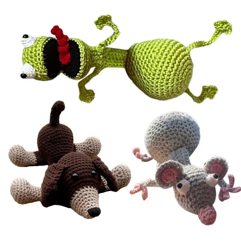 Animal Door Stopper Door Stoppers Cute Crochet Door Wedge Household Door Hardware Handmade Door Gear