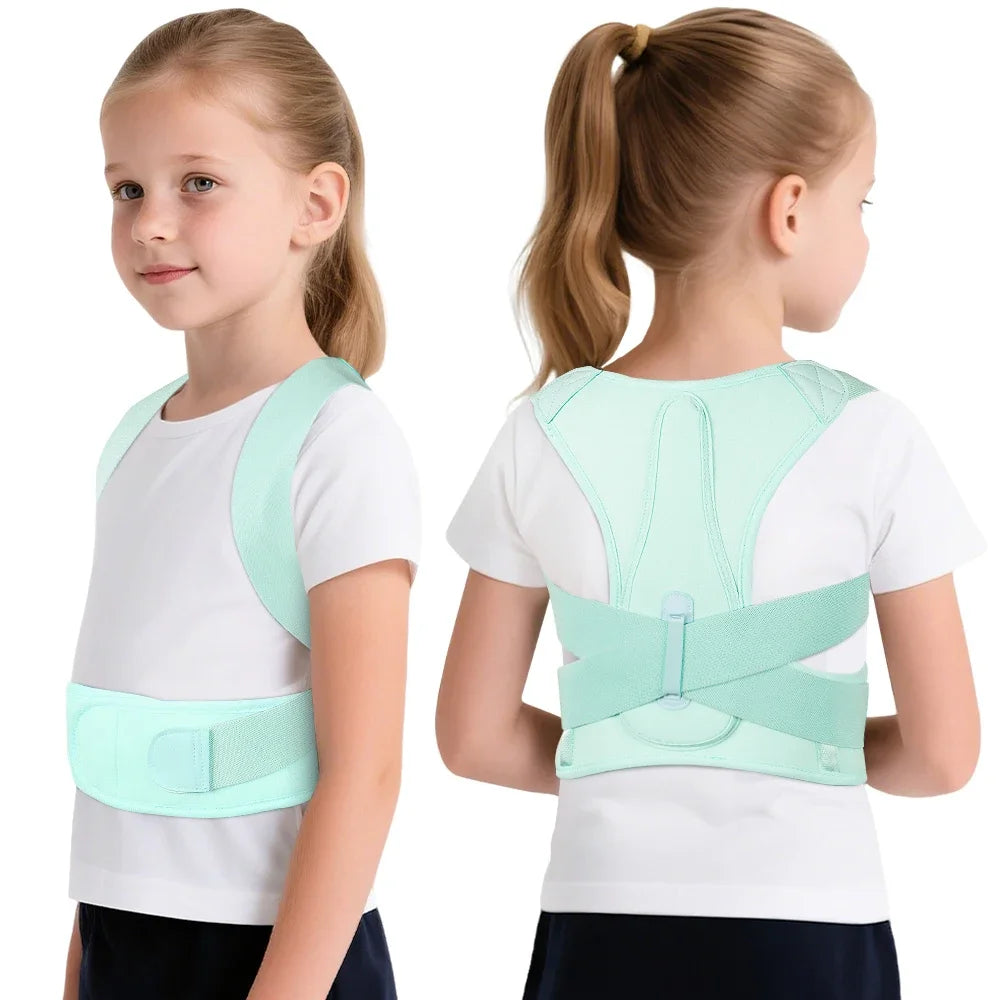 Posture Corrector for Kids,Upper Back Posture Brace for Teenagers Back Straightener Support Under Clothes Spinal Support