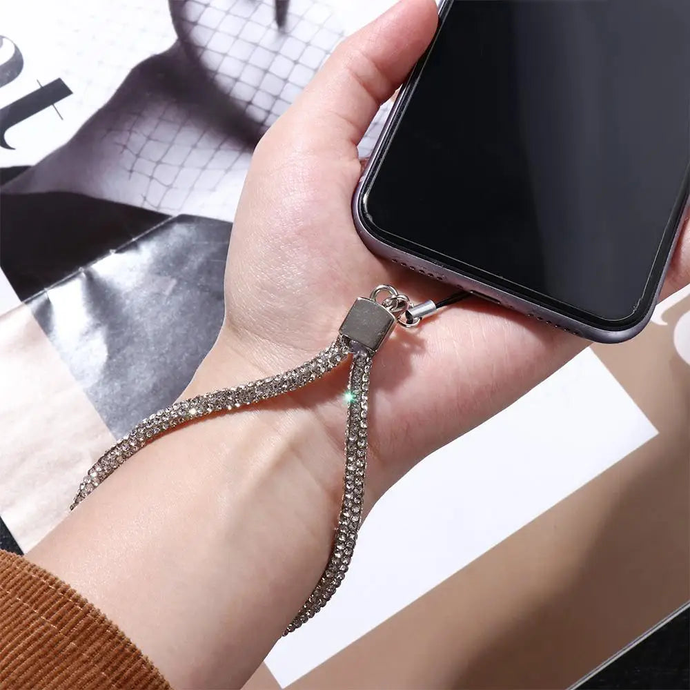 Fashion Mobile Phone Strap Women's Short Phone Charm Anti-lost Lanyard Mobile Phone Lanyard Phone Wrist Chain Cellphone Chain