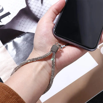 Fashion Mobile Phone Strap Women's Short Phone Charm Anti-lost Lanyard Mobile Phone Lanyard Phone Wrist Chain Cellphone Chain
