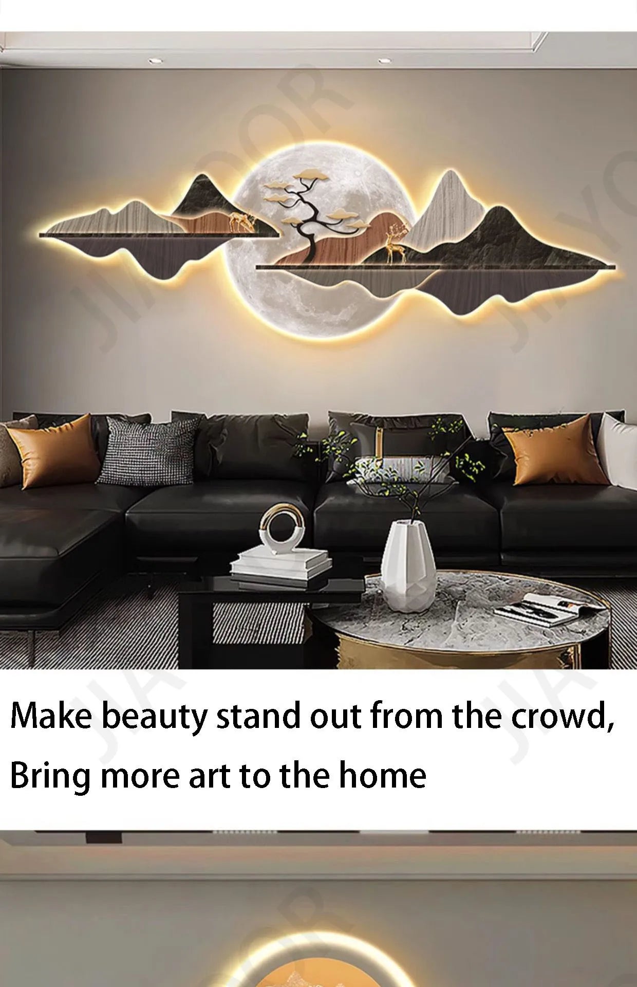 Wall Lamp Entrance Decoration Light Corridor Hanging Hallway Modern Nordic landscape Painting Lamps Home Living Room Mural Light