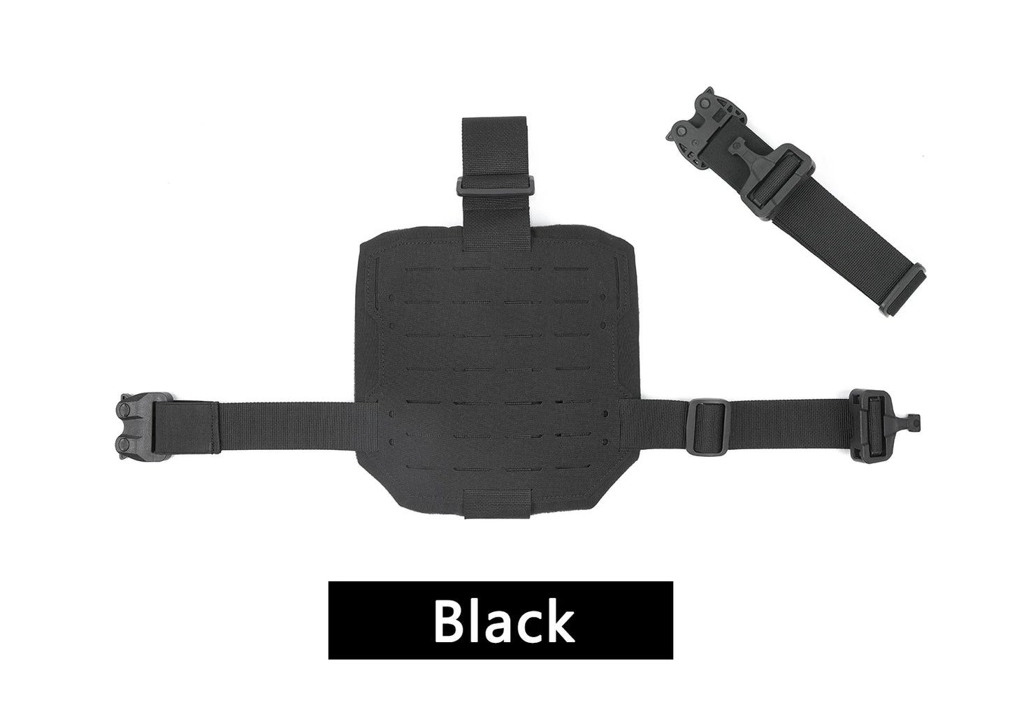 Tactical Leg Holster Magazine Pouch Hunting Airsoft Plate Carrier Molle Drop Platform Thigh Protector Glock Camping Outdoor Spor