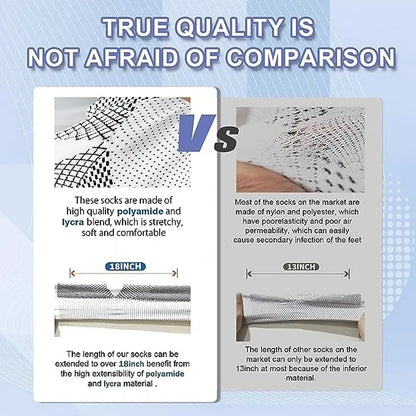 1pairs Neuropathy Socks for Women/Men Ankle Brace Socks/Tendonitis Compression Socks For Pain Relief Plantar for Ankle Swelling