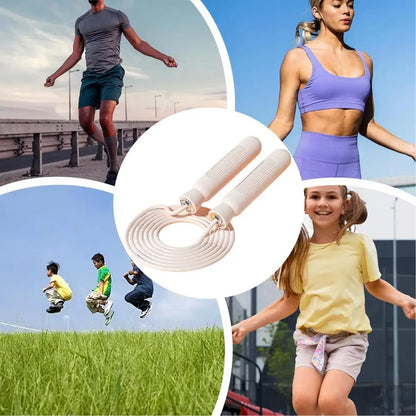 Jump Rope For Women Adjustable Skipping Rope With Ball Bearings Workout Equipment For Sports Cardio Home Gym School Playground