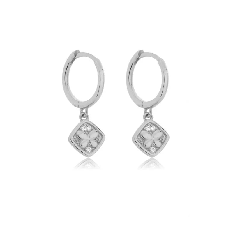 Geometric Zircon Round Bee Butterfly Hoop Earring for Women Cute Animal Huggie Ear Ring Jewelry Pendientes Wholesale