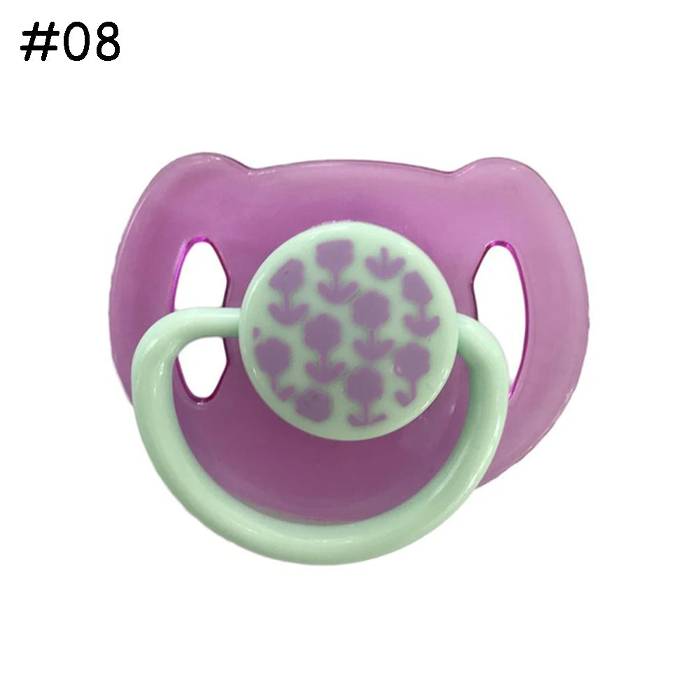 Dummy Pacifier +Magnet Nipples Magnetic Pacifiers for Reborn Baby Dolls Newborn DIY Kids Toy Cute Lovely Babies Dolls Supplies