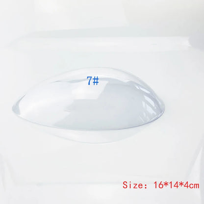 Plastic head shell for half wig making head Plastic head capsule for semi wig making head