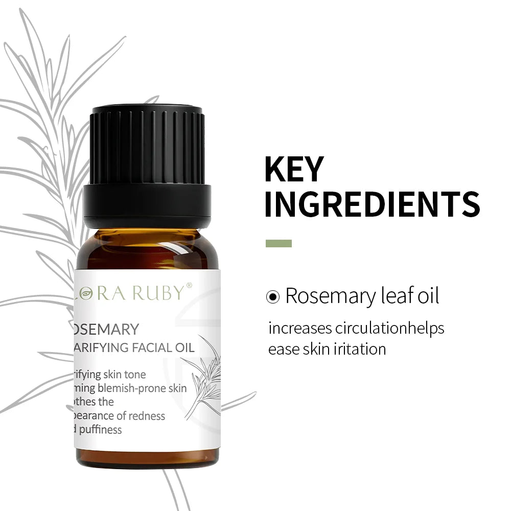 15Ml Essential Oils for Face 100% Natural Essential Oils Set  Vitamin C Facial Care Essence Oil Soothing Moisturizing Rose oil