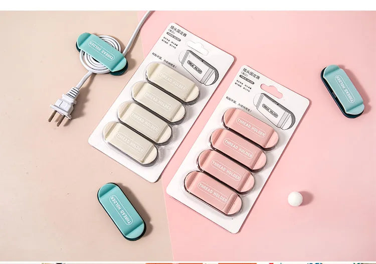 MOHAMM 1 Piece Cute Cable Organizers Holder Clips for Desktop Cord Organizers Management Office Home
