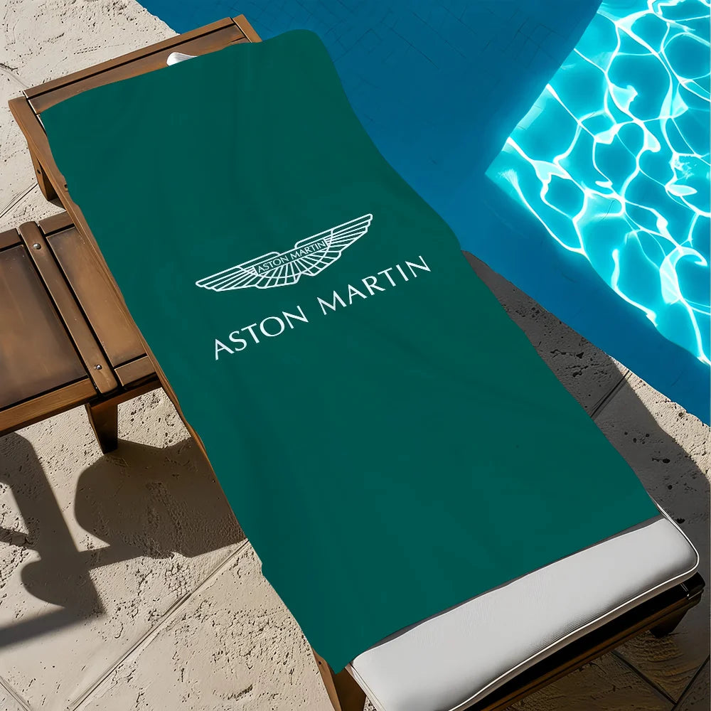 A-aston car M-mar-tin Towel Beach Quick Dry Soft Pool Towels Gift for Travel Gym Shower Camping sports